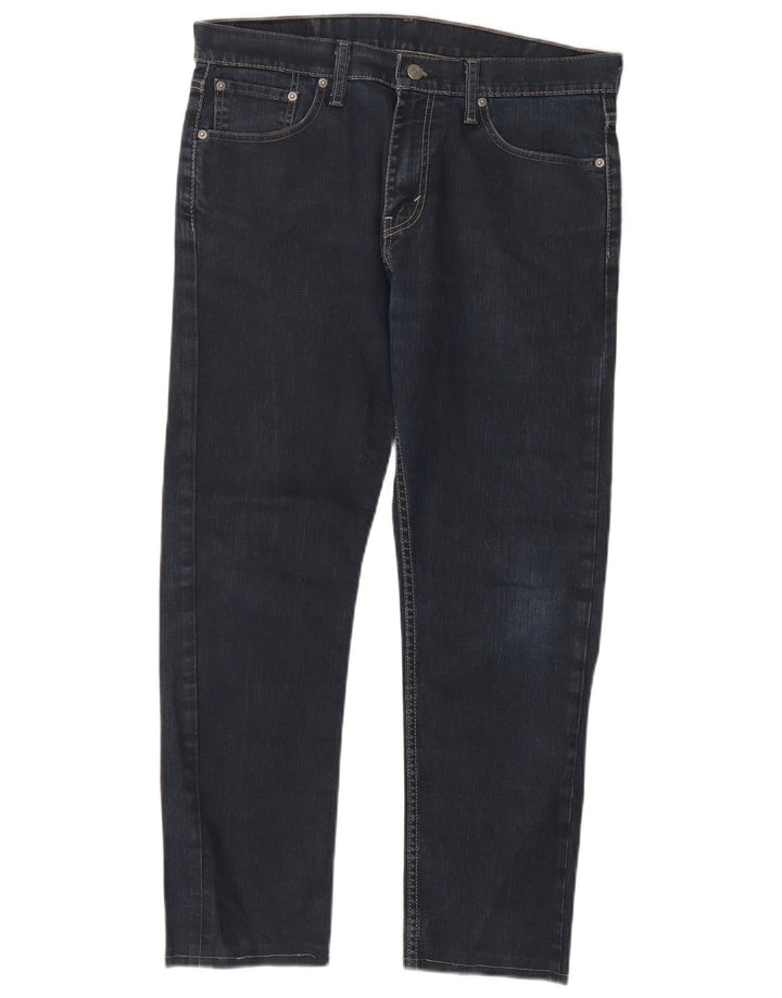 Levi's Herre 508 tilspidsede jeans W32 L26 marineblå bomuld