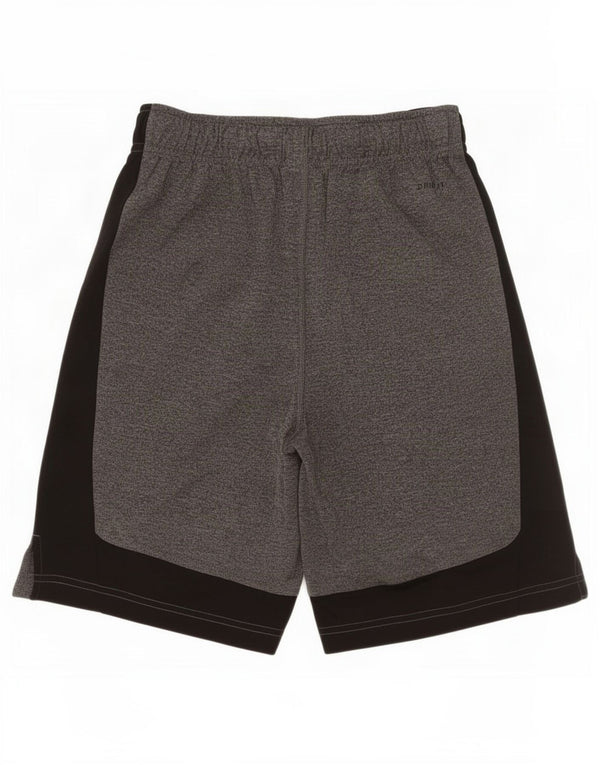 Nike Boys Dri Fit Sport Shorts 10-11 Years Medium Grey Colourblock