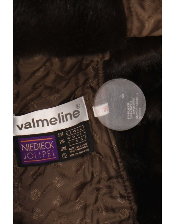 Valmeline Dame Overfrakke UK 20 2XL Brun Polyester