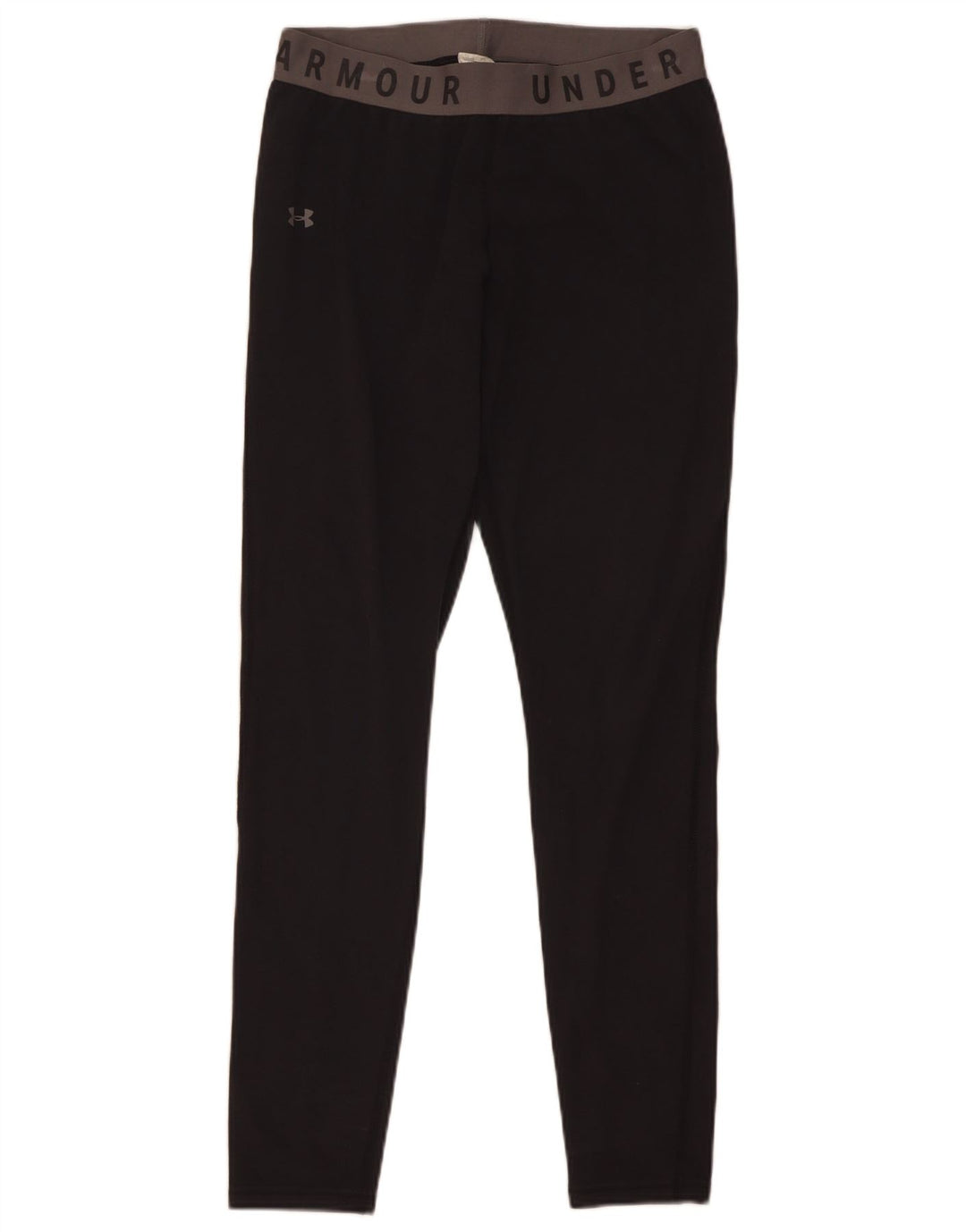 Under Armour Grafiske Leggings til kvinder UK 12 Medium Sort Bomuld