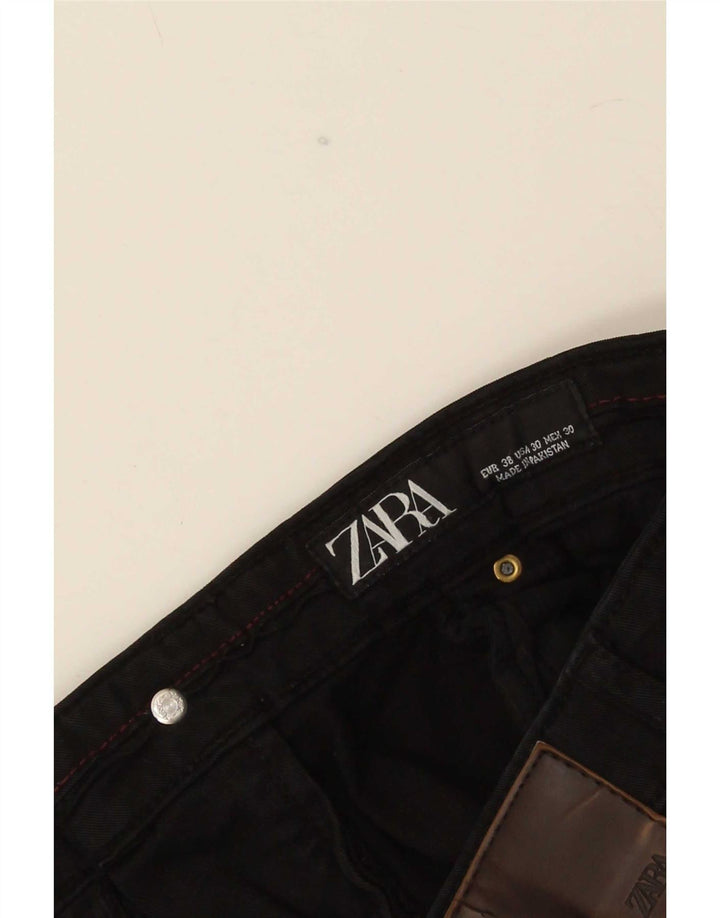 Zara Herre Slim Jeans EU 38 Small W30 L28 Sort