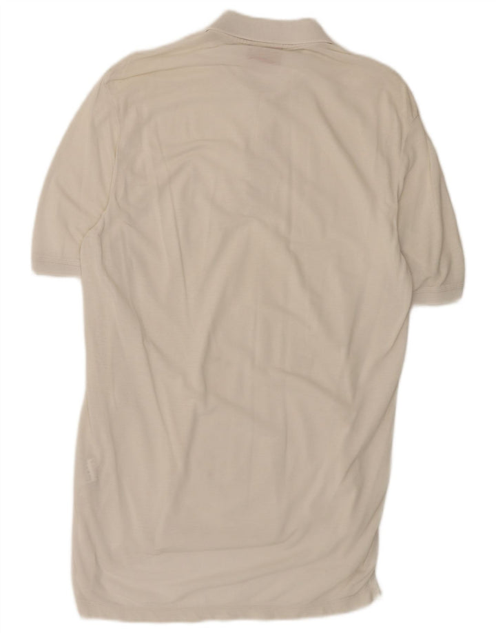 Hugo Boss Herre Polo Shirt Lille Hvid Bomuld