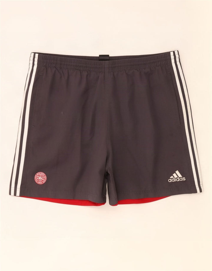 Adidas Herre Sportshorts 2XL Grå Colourblock Polyester