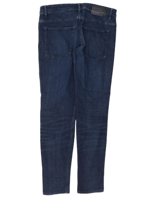 Hugo Boss Dame Stretch Skinny Jeans W30 L28 Blå Bomuld
