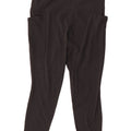 Athleta Dame Capri Leggings UK 16 Large Black Nylon
