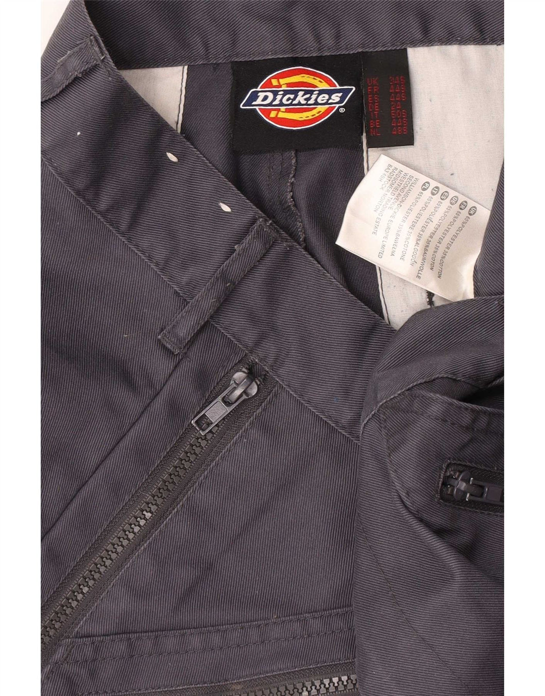 Dickies Straight Cargo bukser til mænd W34 L29 Marineblå polyester