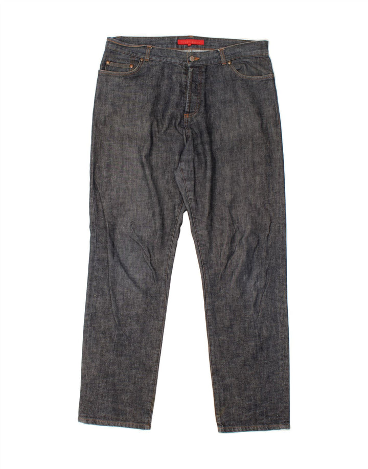 FCUK Mens Straight Jeans W36 L33 Navy Blue Cotton Vintage Fcuk and Second-Hand Fcuk from Messina Hembry 