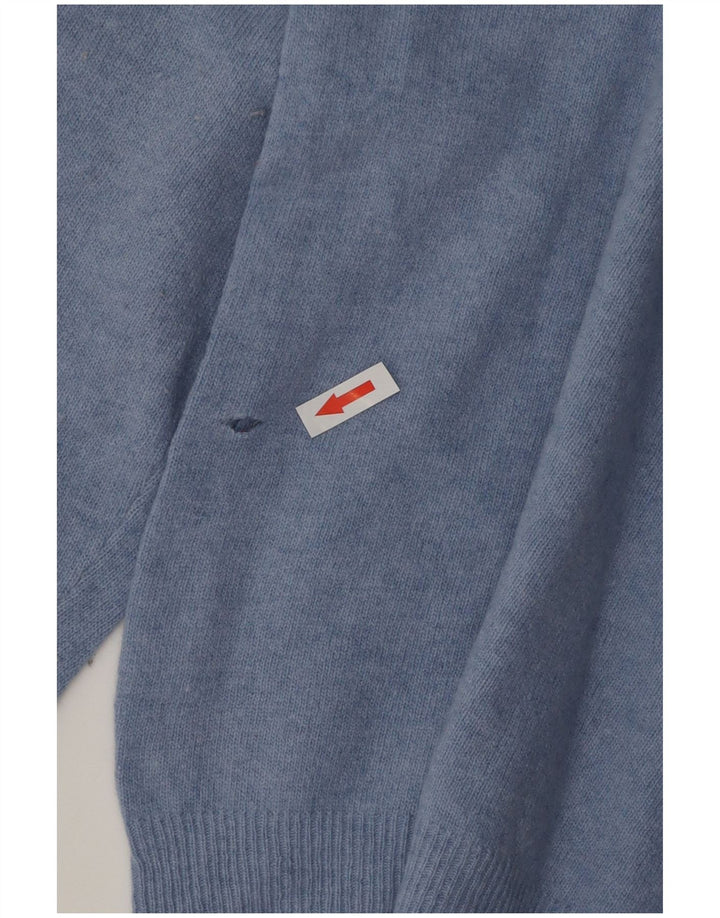 Kappa Herre sweater med rund hals XL blå uld