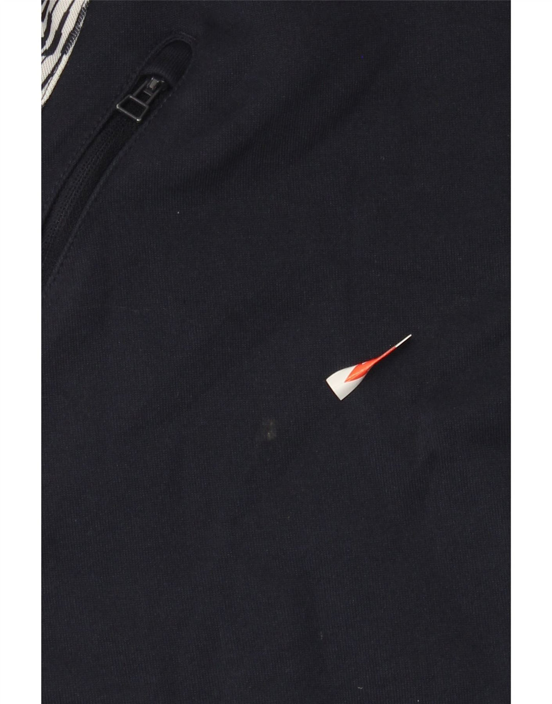 Adidas Sweatshirt med lynlås til mænd, stor marineblå farveblok
