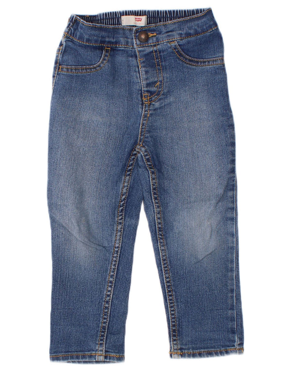 Levi's Baby Girls Straight Jeans 12-18 måneder W18 L13 Blå