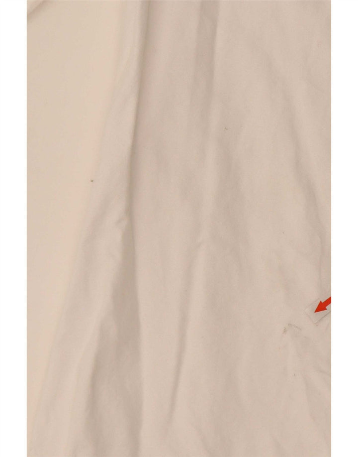 Superdry Dameskjorte UK 16 Stor hvid bomuld