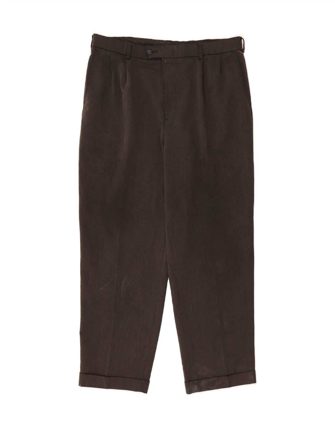 IZOD Mens Pegged Suit Trousers W38 L32 Grey Polyester Vintage Izod and Second-Hand Izod from Messina Hembry 