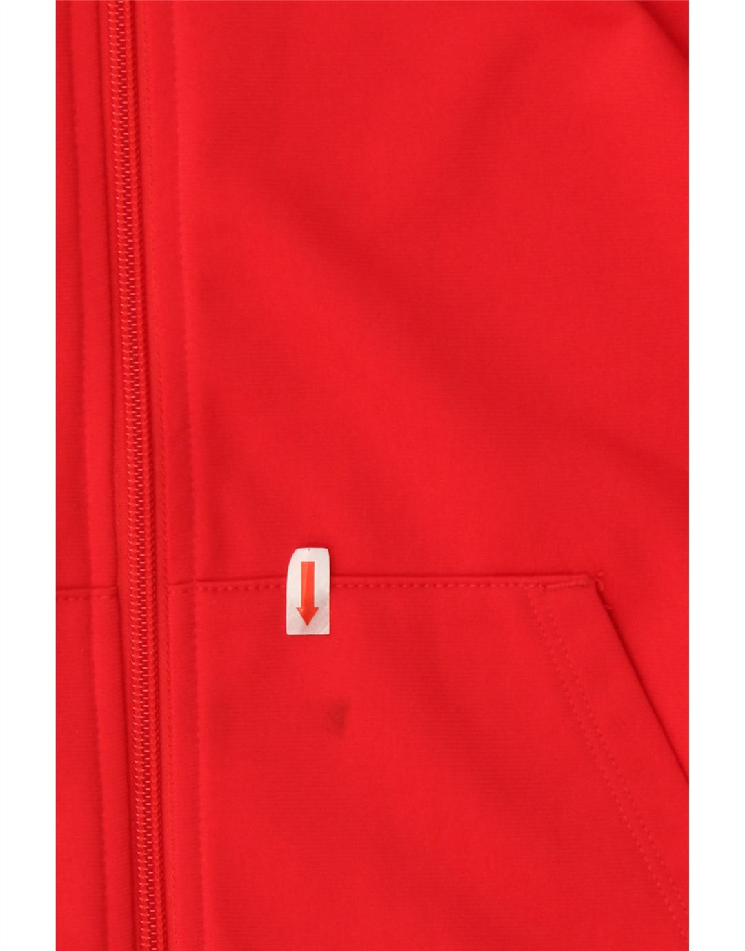 NIKE Boys Tracksuit Top Jacket 8-9 Years Small Red Colourblock Polyester Vintage Nike and Second-Hand Nike from Messina Hembry 