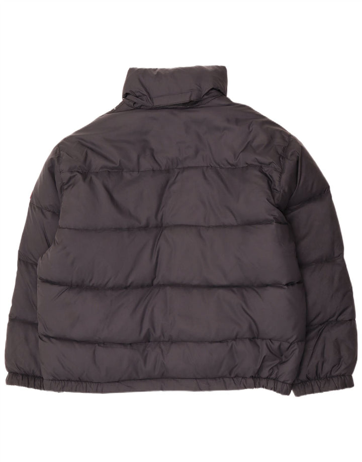 Invicta Herre hættepolstret jakke UK 44 2XL Sort polyamid