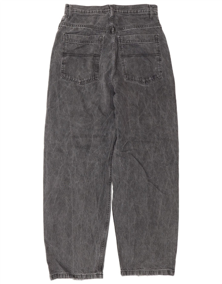 Topshop Dame Baggy Loose Jeans W30 L32 Sort Polyester