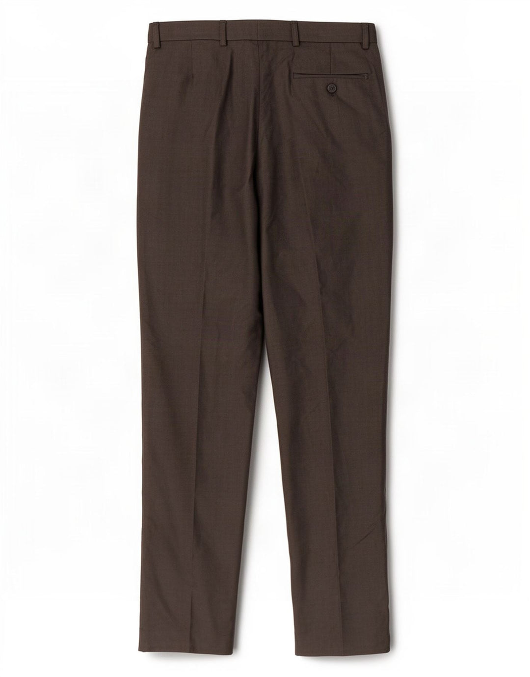 Marks & Spencer Damebukser med jakkesæt W32 L33 brun polyester