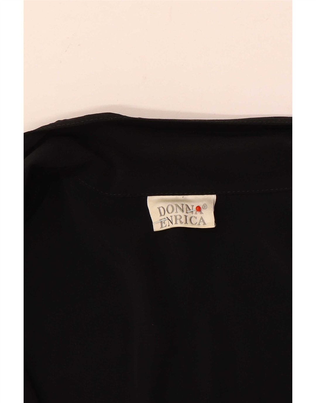 Donna Enrica Dame 2 Button Blazer Jacket UK 16 Large Black