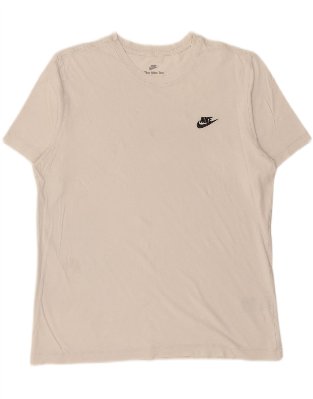 NIKE T-shirt top til mænd, stor hvid bomuld