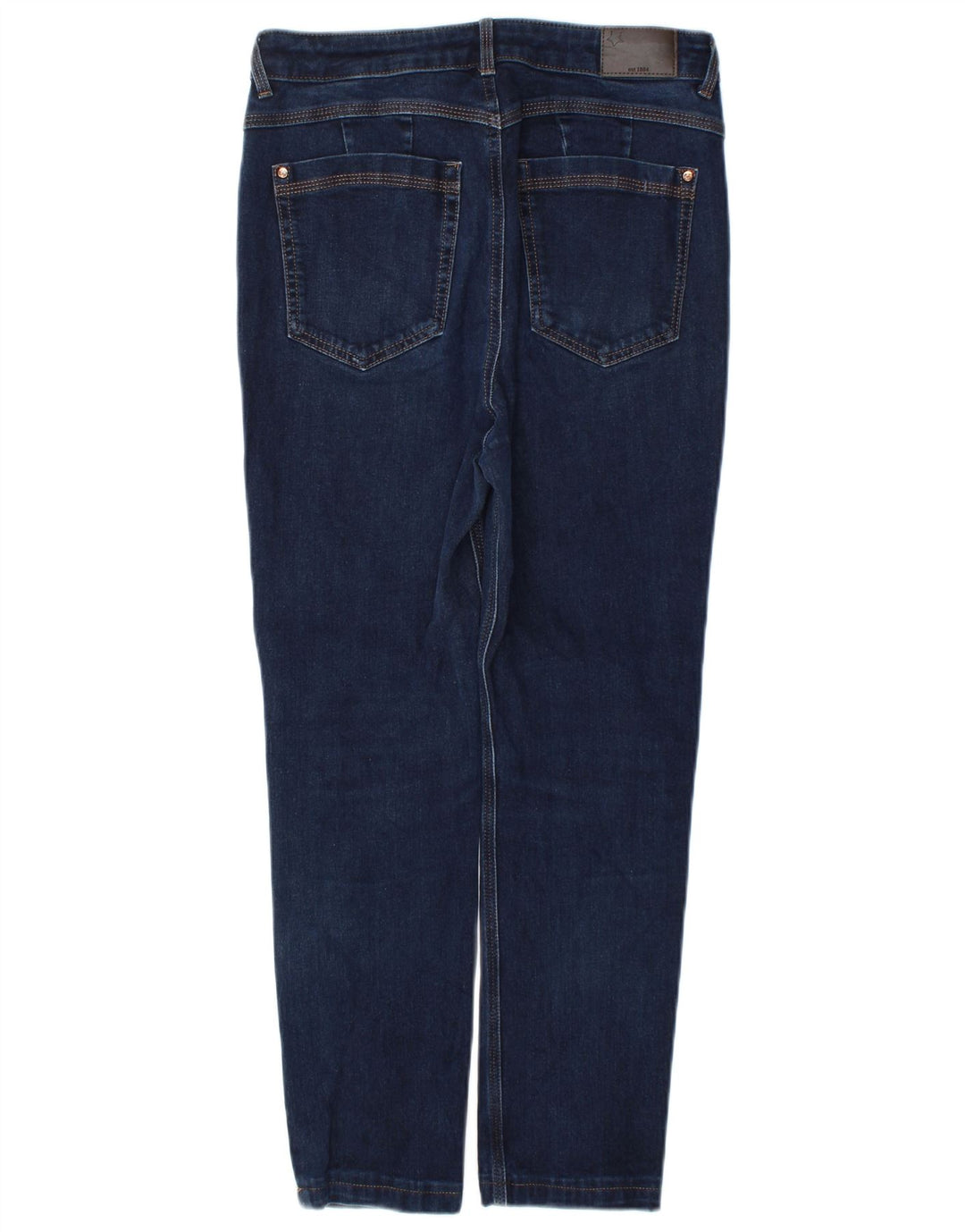 Magic Womens Slim Jeans UK 12 Medium W30 L26 Marineblå Bomuld