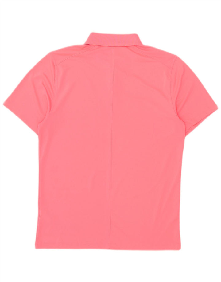 Nike Herre Dri Fit Polo Shirt Lille Pink Polyester
