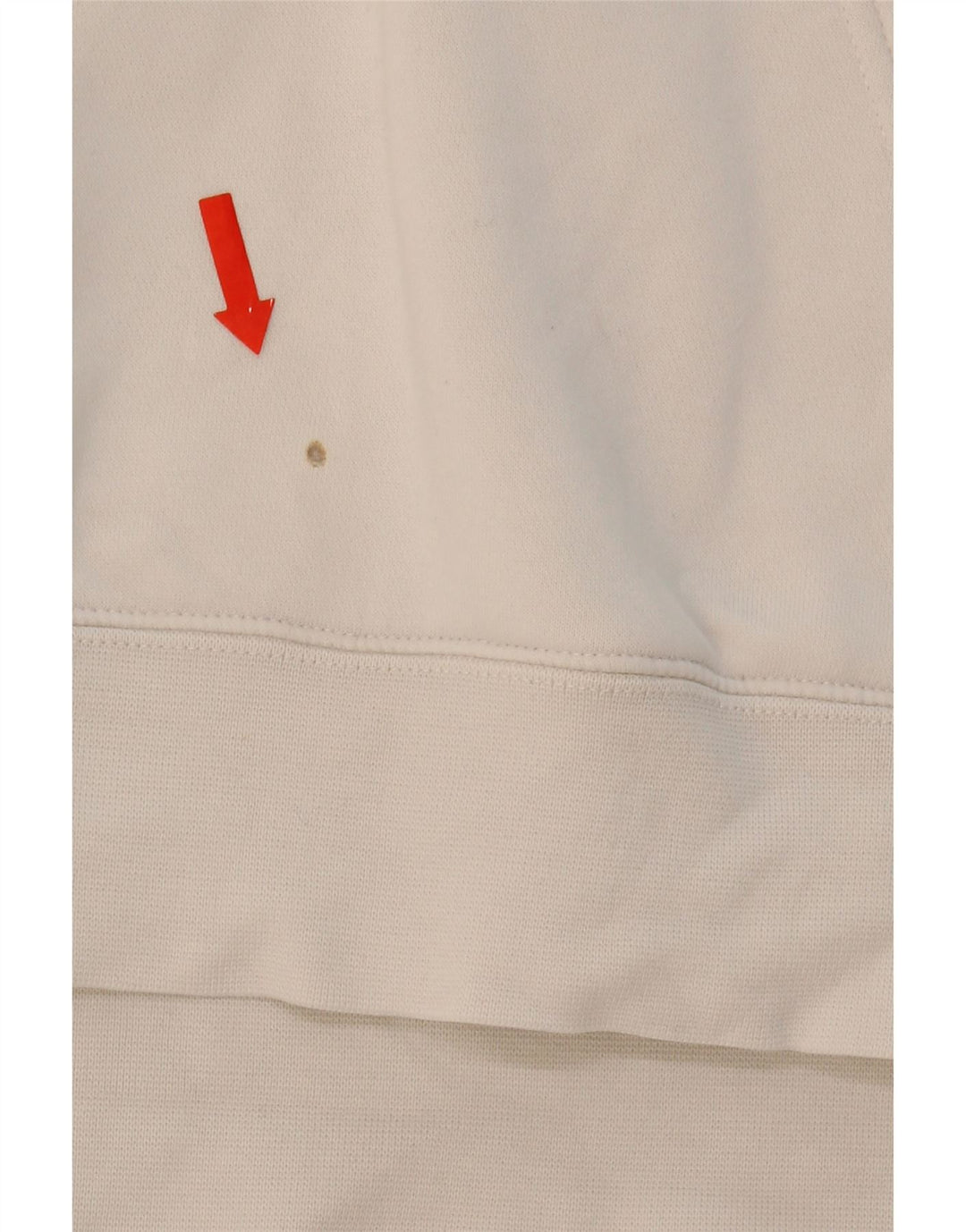 NIKE Mens Hoodie Jumper XL White Cotton Vintage Nike and Second-Hand Nike from Messina Hembry 