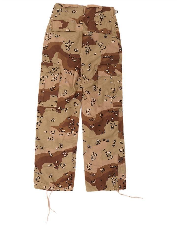 MFH Regular Cargo Bukser til kvinder XS W26 L28 Beige Camouflage Polyester