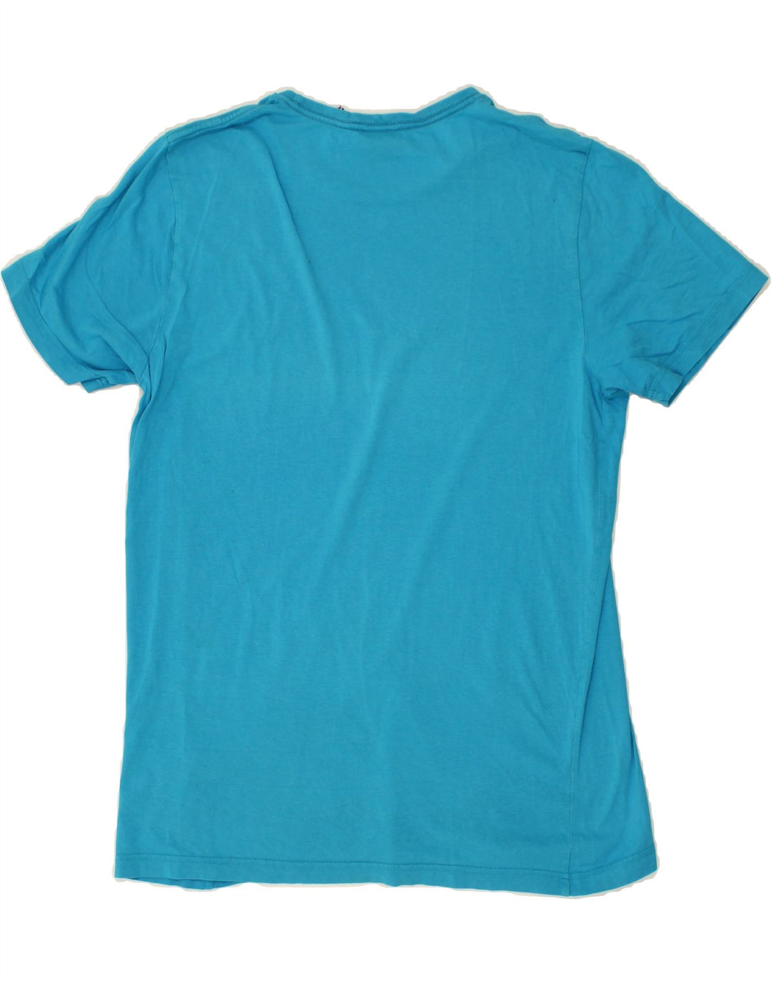 PUMA Mens Graphic T-Shirt Top Large Blue Cotton Vintage Puma and Second-Hand Puma from Messina Hembry 