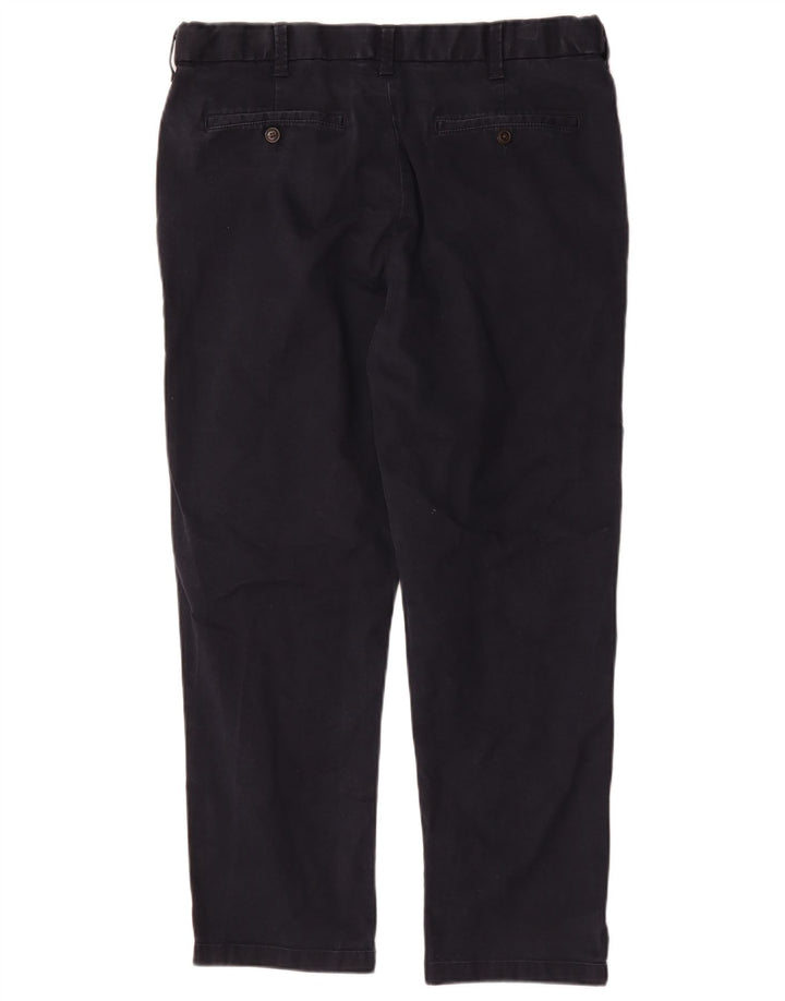 Marks & Spencer Herre Blue Harbor Chinobukser W38 L29 Navy Blue