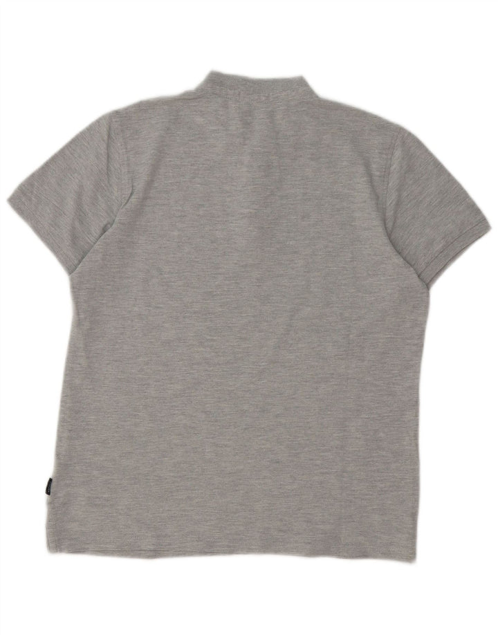 Liu Jo Herre Slim Fit Polo Shirt Medium Grey Flecked