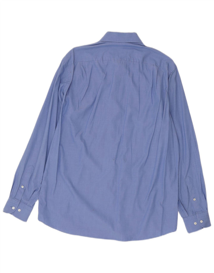 Hugo Boss Herreskjorte Str. 39 15 1/2 Medium Blå Bomuld