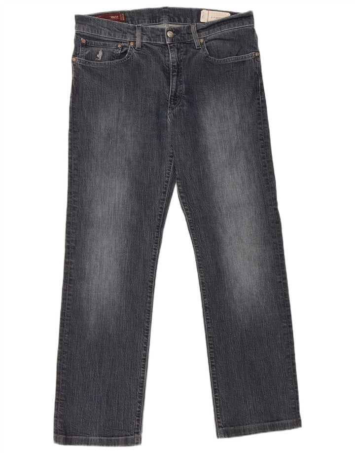 Marlboro Classics Straight Jeans til mænd W31 L29 Marineblå
