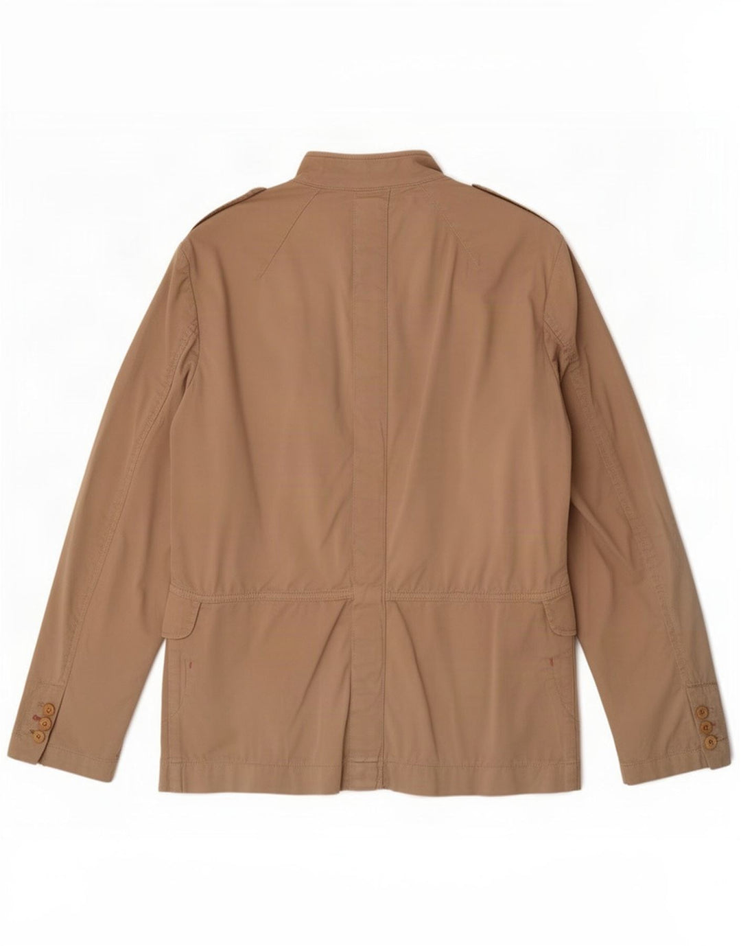 Primo Emporio Herre Military Blazer Jacket IT 48 Medium Beige Bomuld