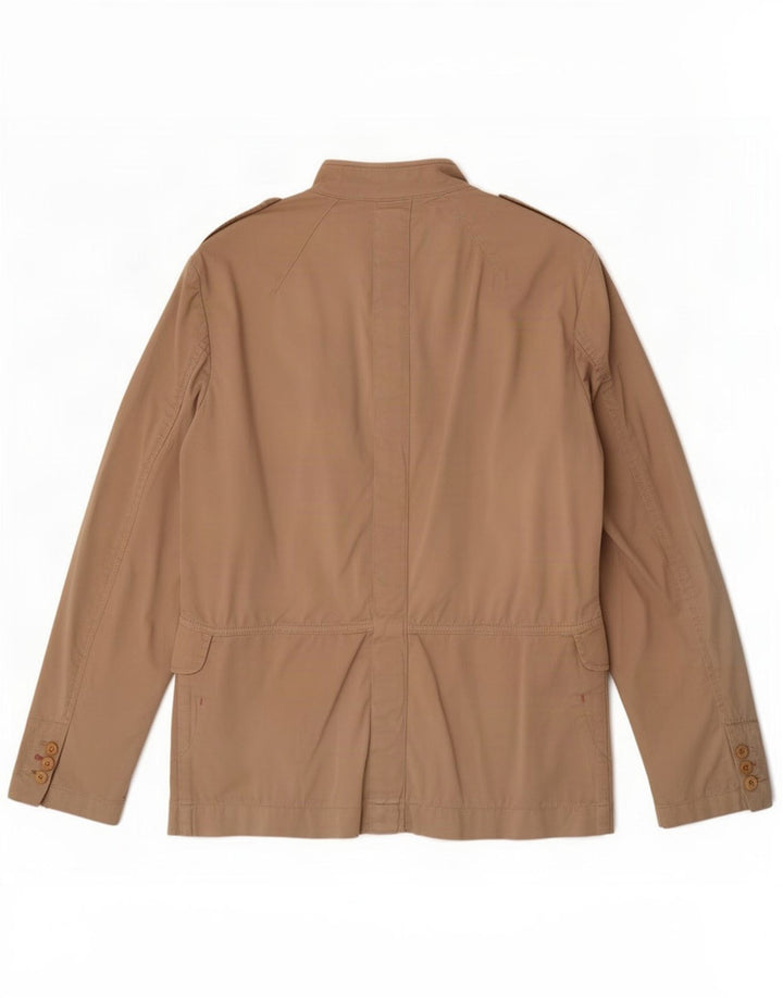 Primo Emporio Herre Military Blazer Jacket IT 48 Medium Beige Bomuld