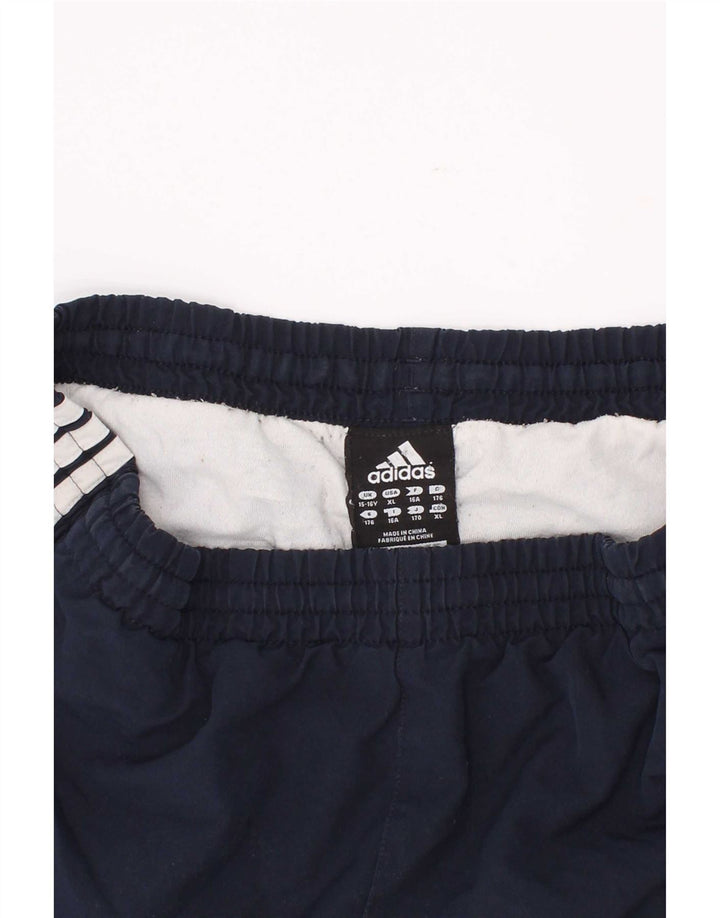 Adidas drenge sportsshorts 15-16 år marineblå polyester
