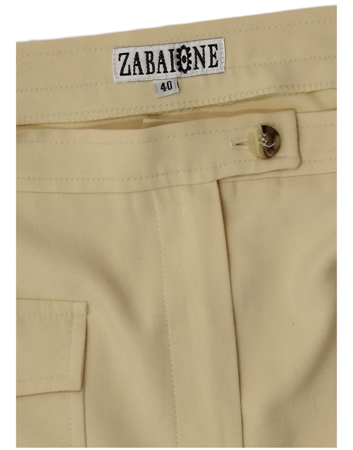 Zabaione Dame Mini Nederdel EU 40 Medium W30 Gul