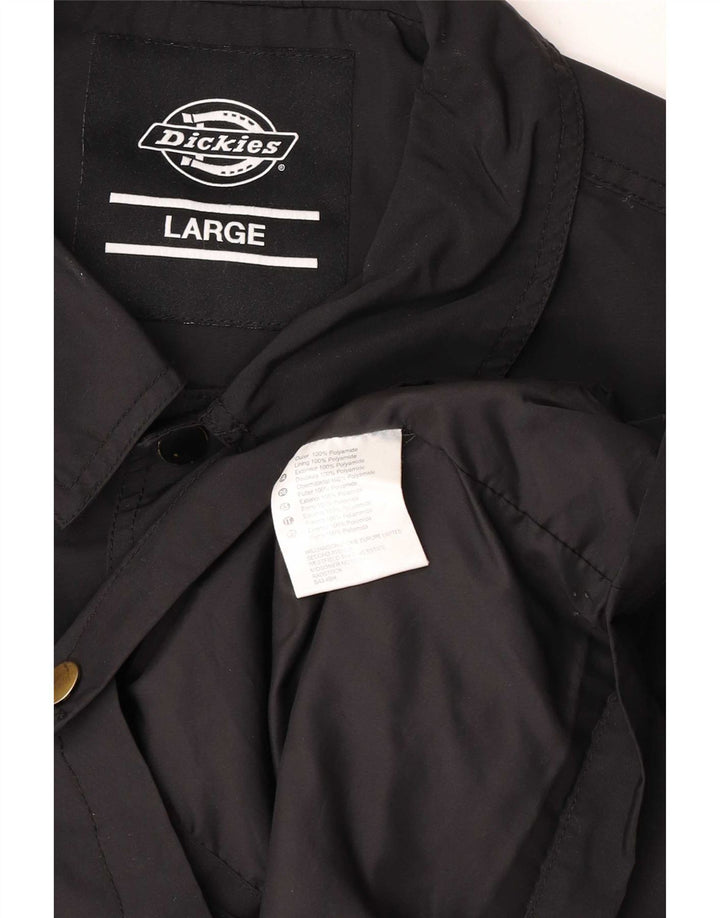 Dickies Bomberjakke til mænd UK 40 Stor sort polyamid
