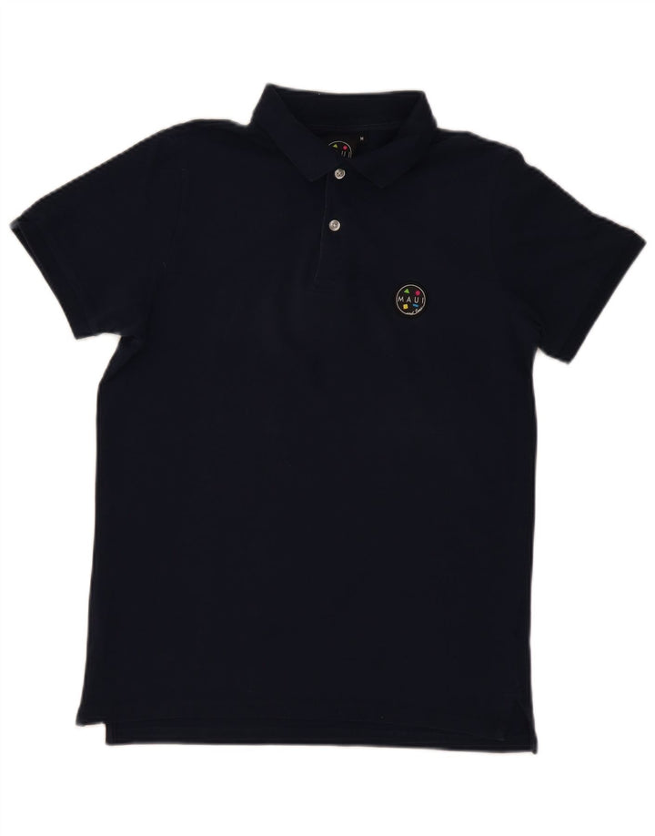 Maui and Sons herre poloshirt Medium marineblå bomuld