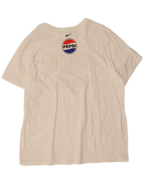 Nike Grafisk T-shirt top til mænd 2XL Hvid