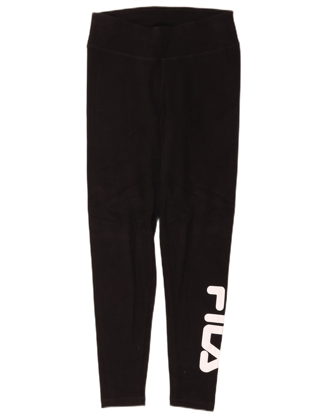 Fila Graphic Leggings til kvinder UK 10 Small Black