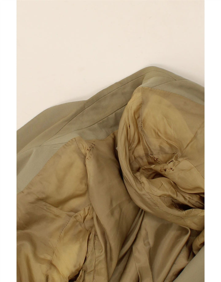 MISSONI Womens 1 Button Blazer Jacket UK 16 Large Green Vintage Missoni and Second-Hand Missoni from Messina Hembry 