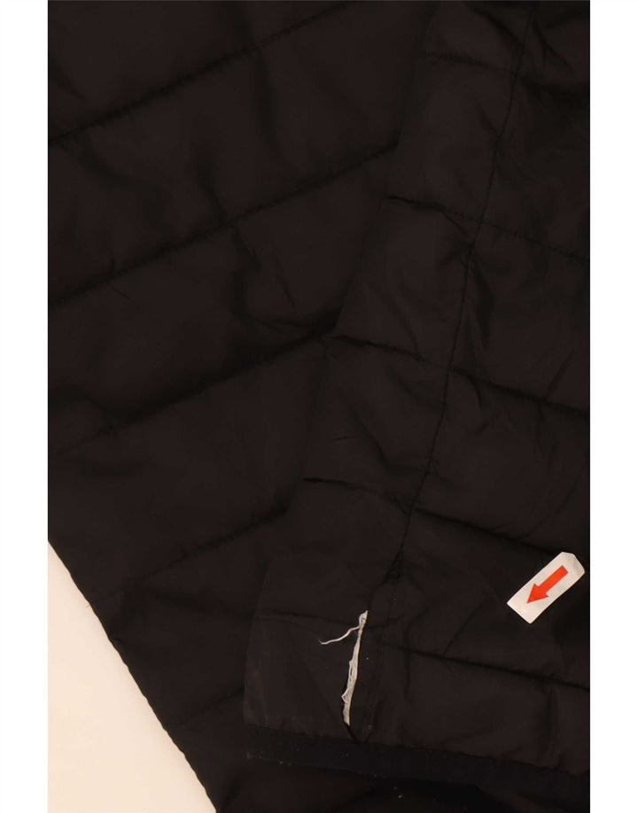 Billabong Herre hættepolstret jakke UK 40 Stor sort polyester