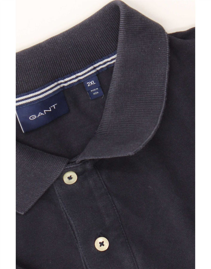 Gant Polo Shirt til mænd 2XL Marineblå