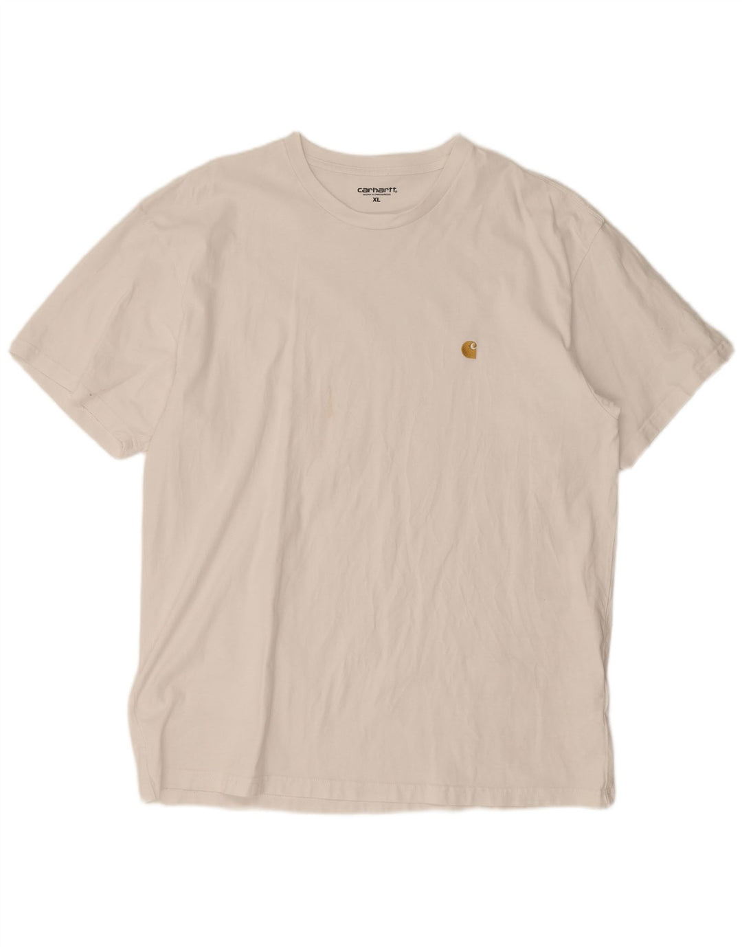 Carhartt Herre T-Shirt Top XL Hvid Bomuld