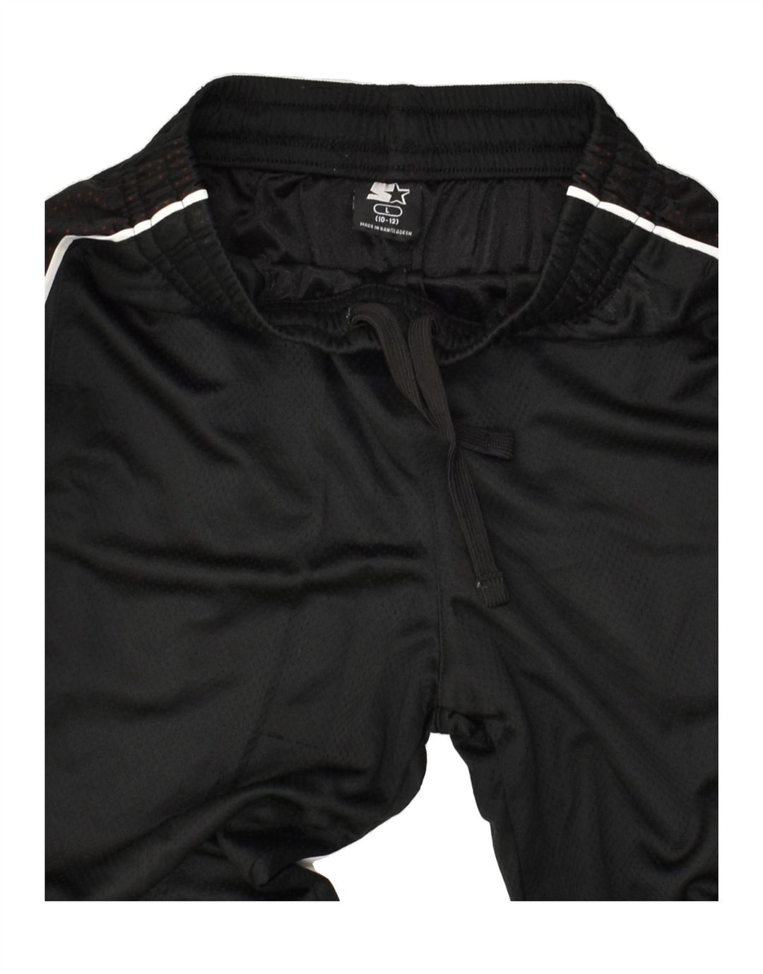 STARTER Boys Tracksuit Trousers 10-11 Years Large  Black Polyester | Vintage Starter | Thrift | Second-Hand Starter | Used Clothing | Messina Hembry 