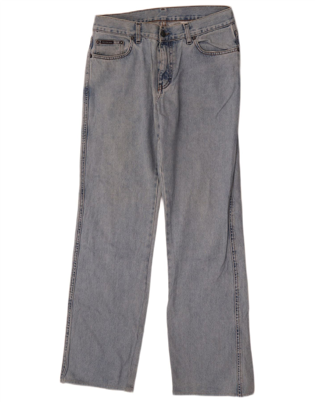 Calvin Klein Straight Jeans til mænd W30 L32 Blå