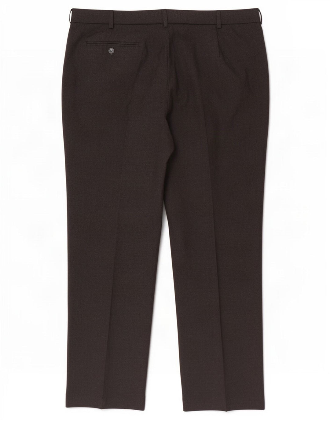 Marks & Spencer Straight Suit Bukser til mænd W42 L33 Sort polyester