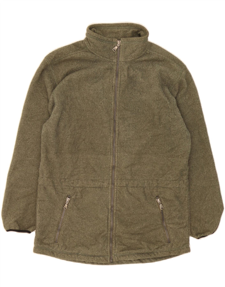 EDDIE BAUER Mens Fleece Jacket UK 36 Small Grey Polyester Vintage Eddie Bauer and Second-Hand Eddie Bauer from Messina Hembry 
