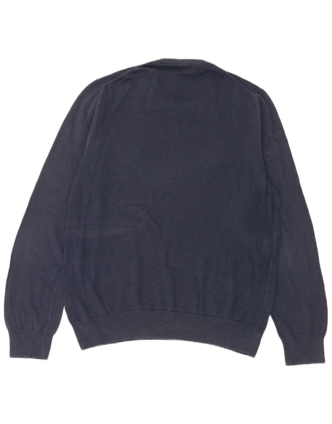 Marks & Spencer Herre sweater med rund hals, stor marineblå bomuld