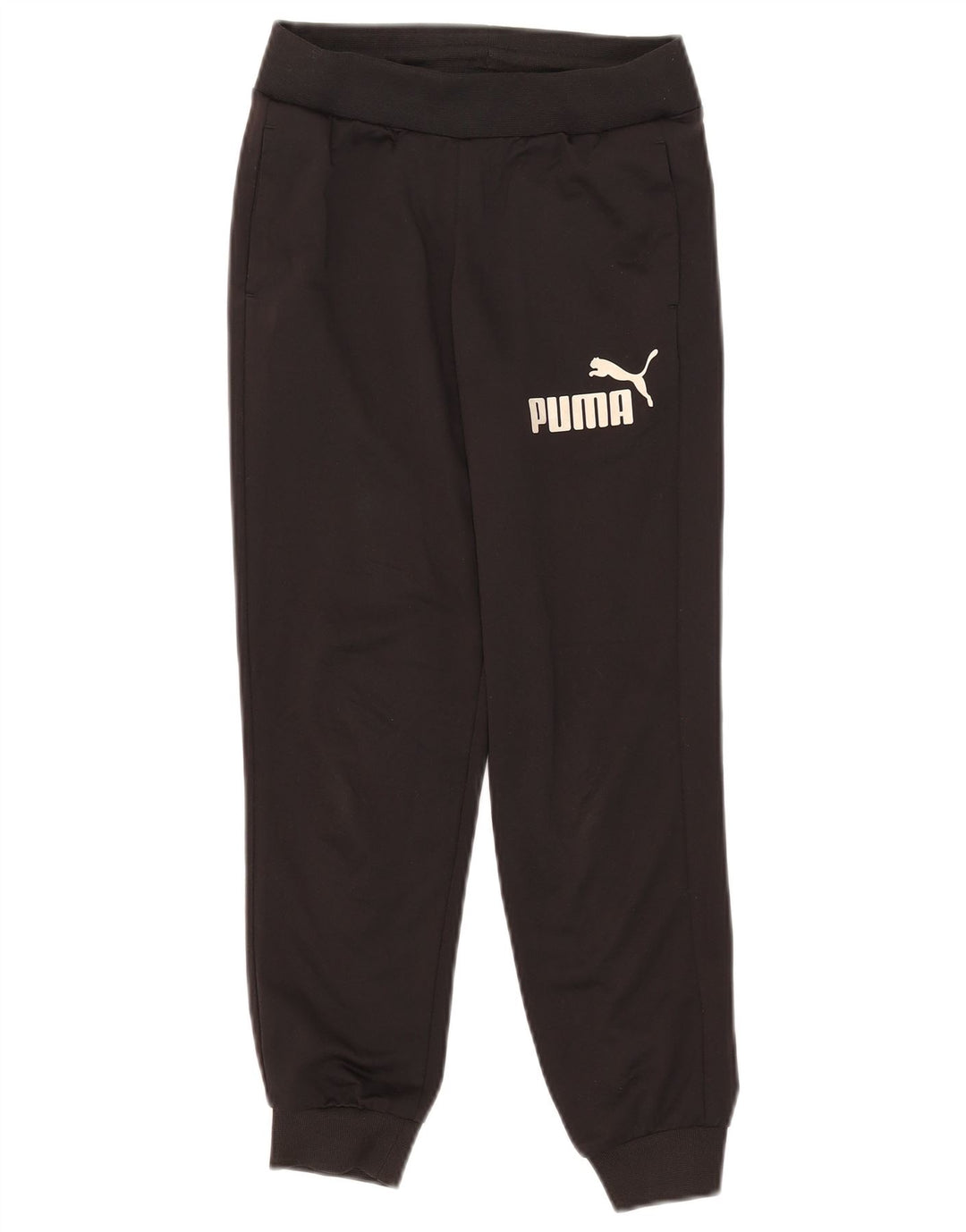 Puma Boys Grafisk træningsdragt Bukser Joggers 9-10 år Sort polyester