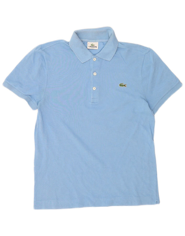 Lacoste Herre Slim Fit Polo Shirt Størrelse 3 Lille Blå Bomuld